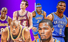 NBA历史湖人和雷霆独有三位得分王